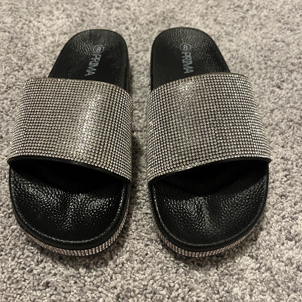 Rhinestone slides